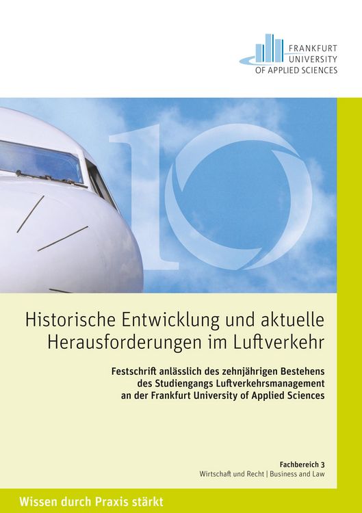 Produktbild: Historische Entwicklungen und aktuelle Herausforderungen im Luftverkehr