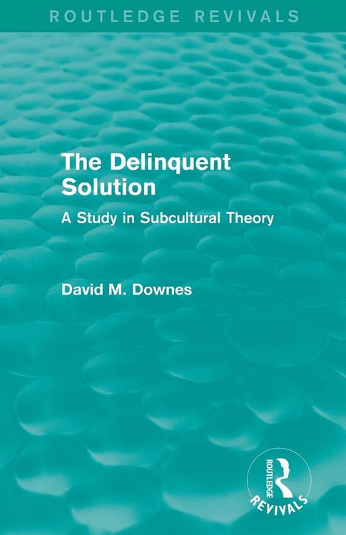 Produktbild: The Delinquent Solution (Routledge Revivals)