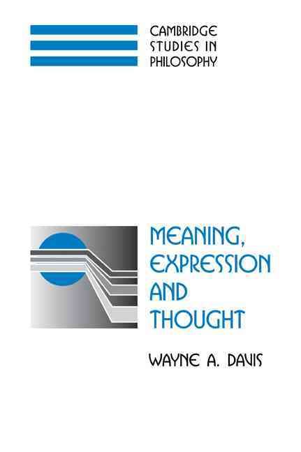 Produktbild: Meaning, Expression and Thought