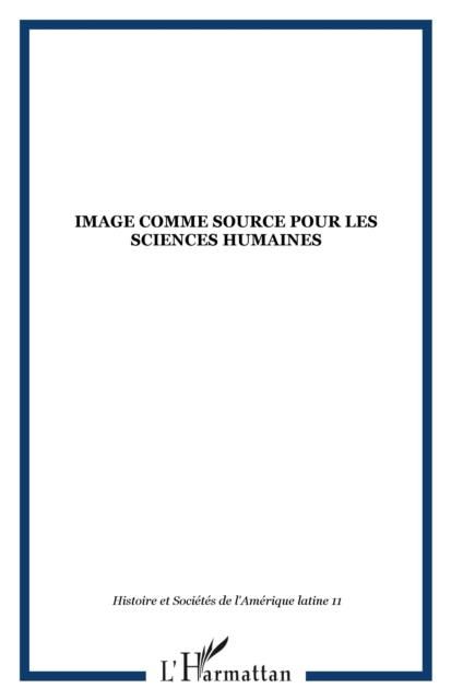 Produktbild: Image Comme Source Pour Les Sciences Humaines