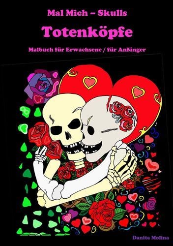 Produktbild: Mal Mich - Skulls - Malbuch f&uuml;r Erwachsene