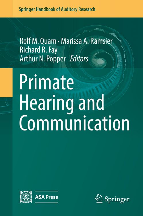 Produktbild: Primate Hearing and Communication