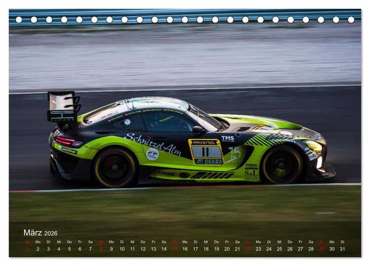 Produktbild: Motorsport aus Affalterbach (Tischkalender 2026 DIN A5 quer), CALVENDO Monatskalender