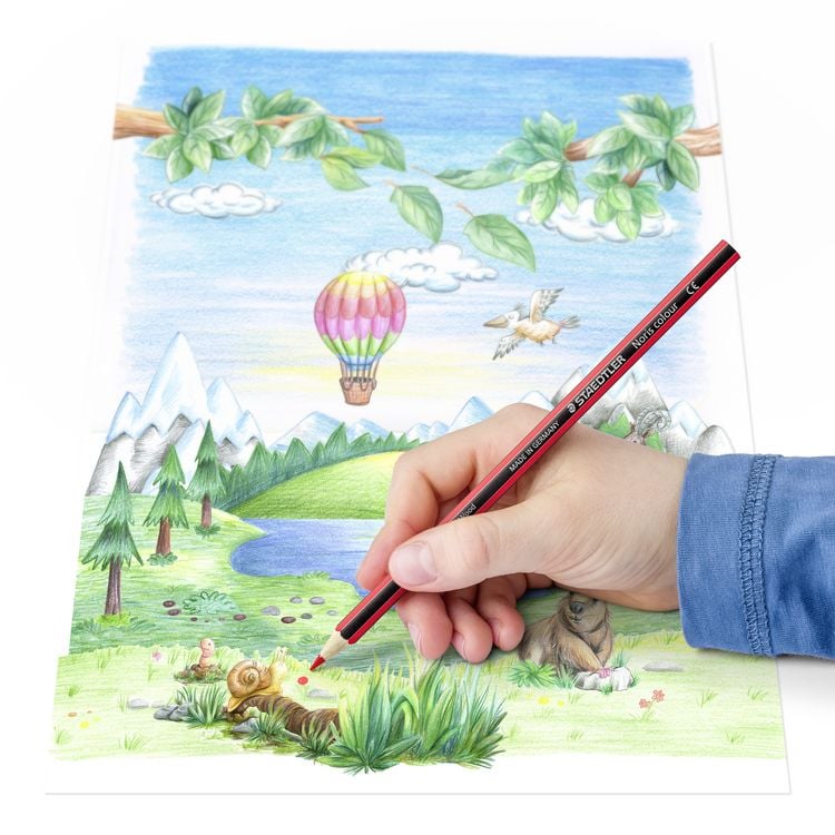 Produktbild: STAEDTLER Noris colour 185 Buntstift, 12er Set + Bleistift, 185 SET9