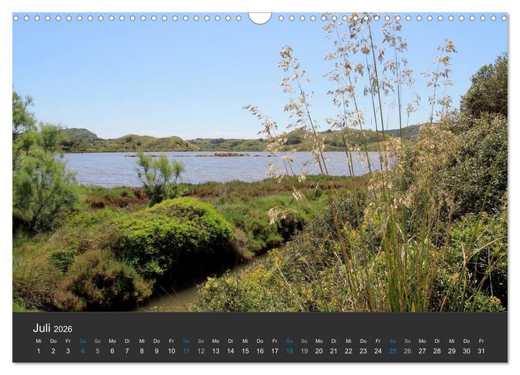 Produktbild: Menorcas unber&uuml;hrte Natur (Wandkalender 2026 DIN A3 quer), CALVENDO Monatskalender