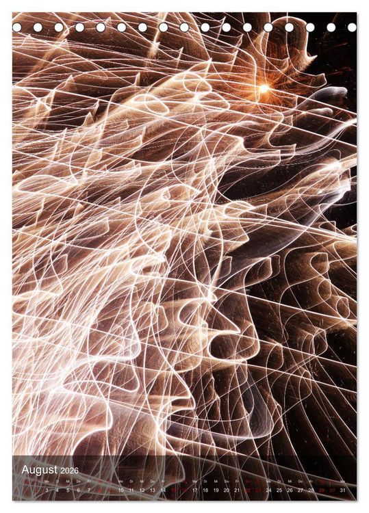 Produktbild: FEUERWERK - Lichtspiele (Tischkalender 2026 DIN A5 hoch), CALVENDO Monatskalender