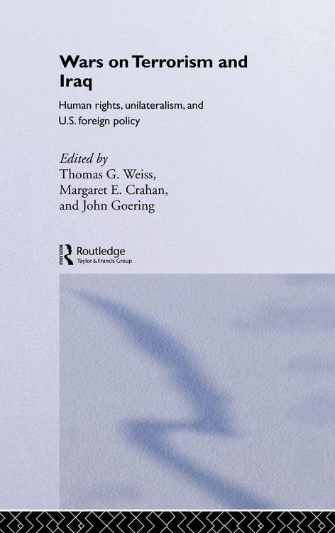 Produktbild: The Wars on Terrorism and Iraq
