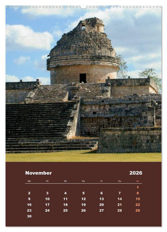 Produktbild: Klassisches Mexiko (hochwertiger Premium Wandkalender 2026 DIN A2 hoch), Kunstdruck in Hochglanz