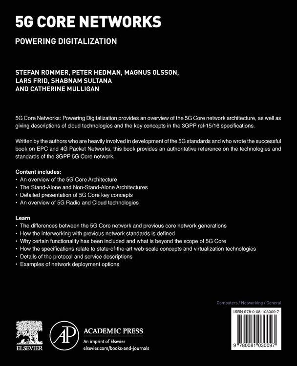 Produktbild: 5G Core Networks