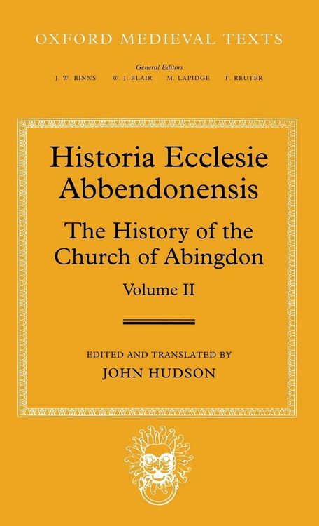 Produktbild: HISTORIA ECCLESIE ABBENDONEN V2 OMT C