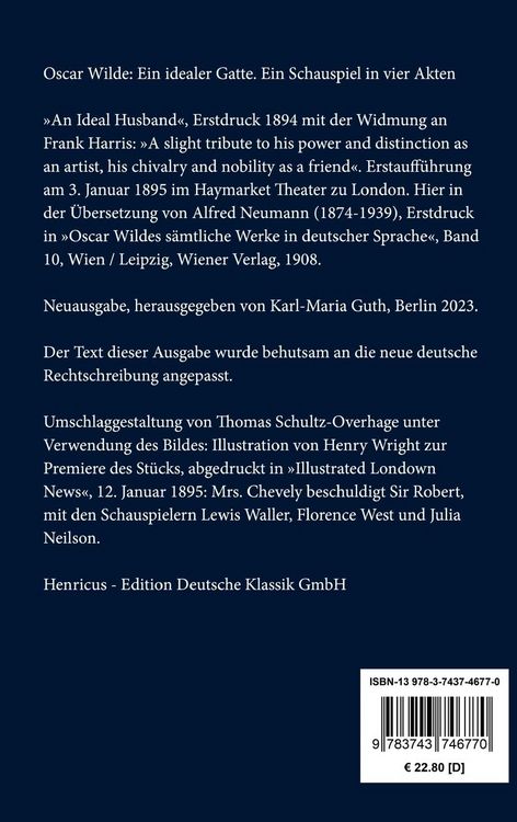 Produktbild: Ein idealer Gatte