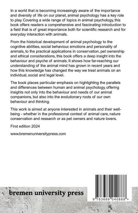 Produktbild: Animal psychology