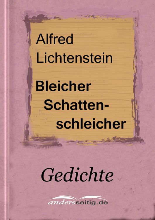 Produktbild: Bleicher Schattenschleicher