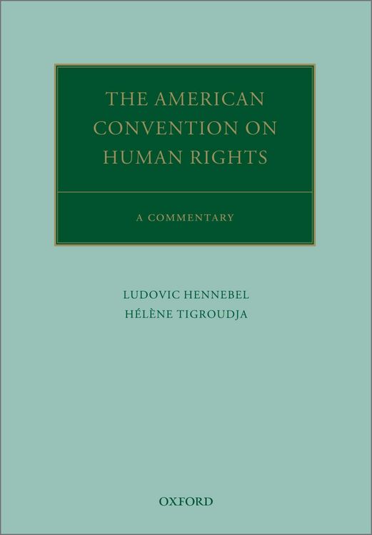 Produktbild: The American Convention on Human Rights