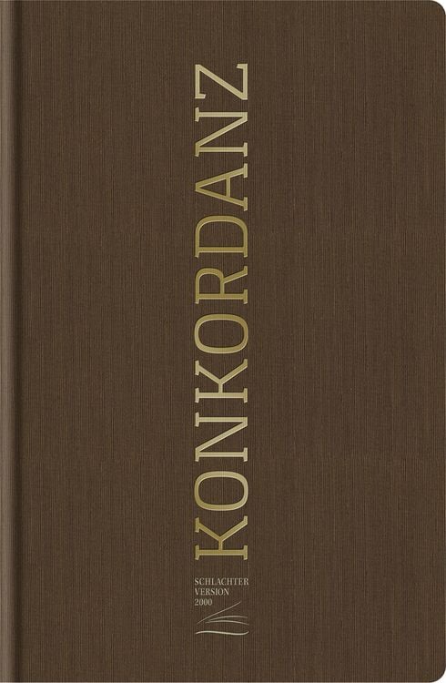 Produktbild: Konkordanz zur Schlachter 2000 Bibel