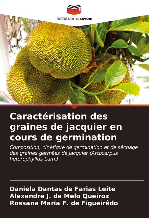 Produktbild: Caract&eacute;risation des graines de jacquier en cours de germination