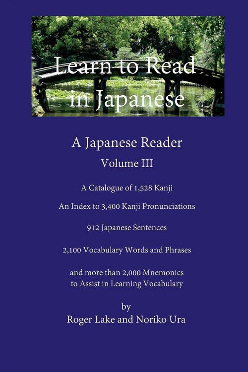 Produktbild: Learn to Read in Japanese, Volume III