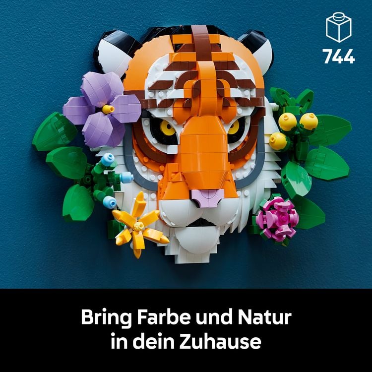 Produktbild: LEGO Art 31217 Fauna Collection - Tiger, Modellbau f&uuml;r Erwachsene