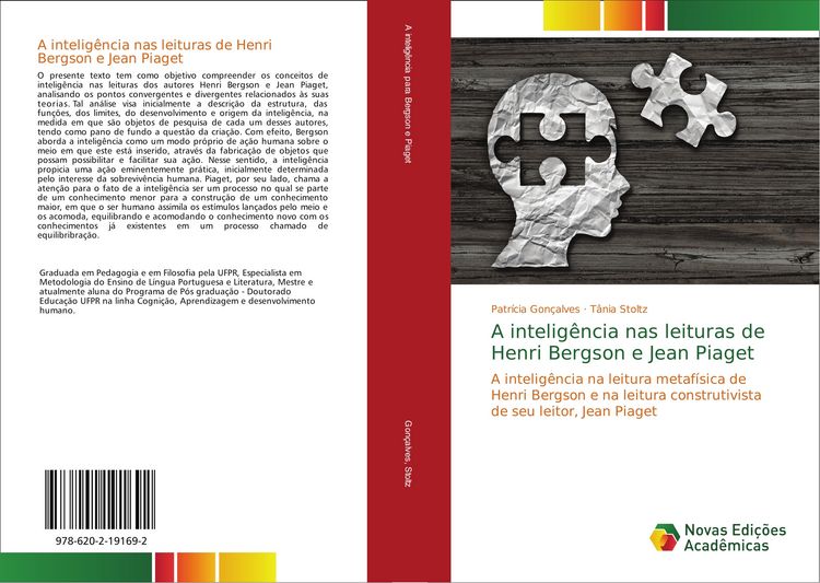 Produktbild: A intelig&ecirc;ncia nas leituras de Henri Bergson e Jean Piaget