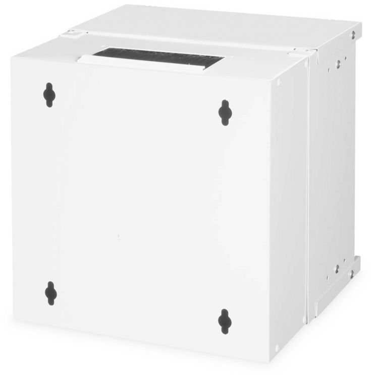 Produktbild: Digitus DN-49100 10 Zoll Wandgeh&auml;use 6 HE Grau, Grau (Metallgeh&auml;use), Grau (RAL 7035)