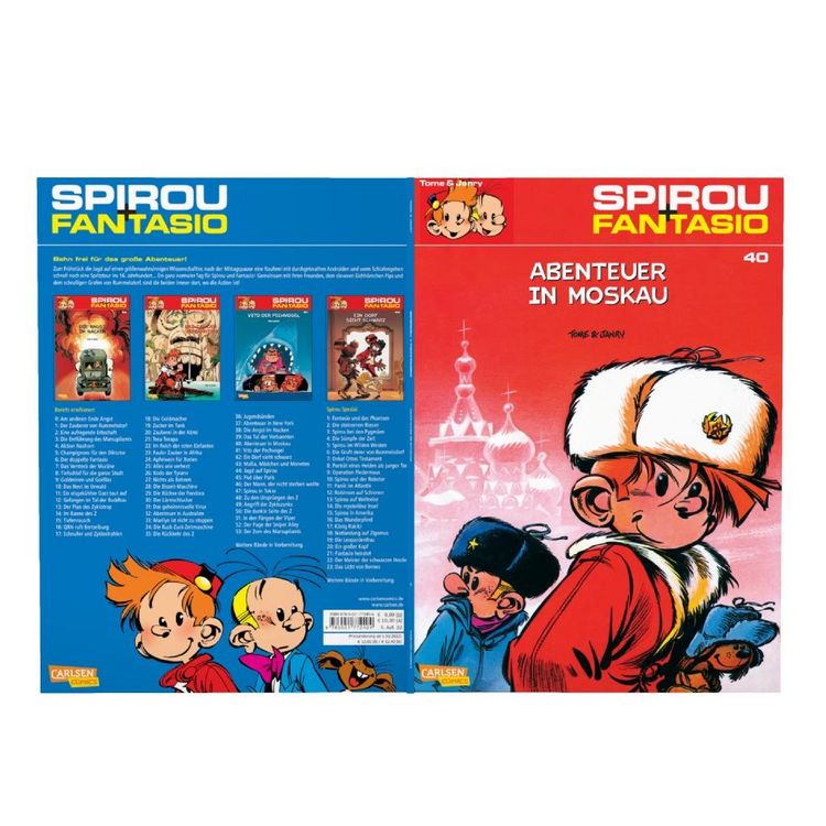 Produktbild: Spirou und Fantasio 40: Abenteuer in Moskau