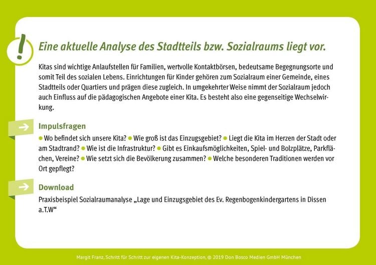 Produktbild: Schritt f&uuml;r Schritt zur eigenen Kita-Konzeption