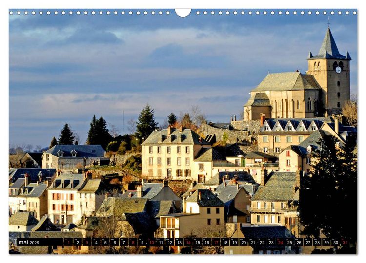 Produktbild: Collection Terre AUBRAC (Calendrier mural 2026 DIN A3 vertical), CALVENDO calendrier mensuel