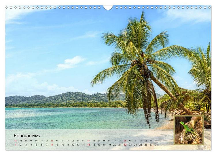 Produktbild: Costa Rica Dreams Tropische Naturwunder (Wandkalender 2026 DIN A3 quer), CALVENDO Monatskalender