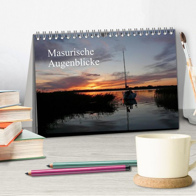 Produktbild: Masurische Augenblicke (Tischkalender 2026 DIN A5 quer), CALVENDO Monatskalender