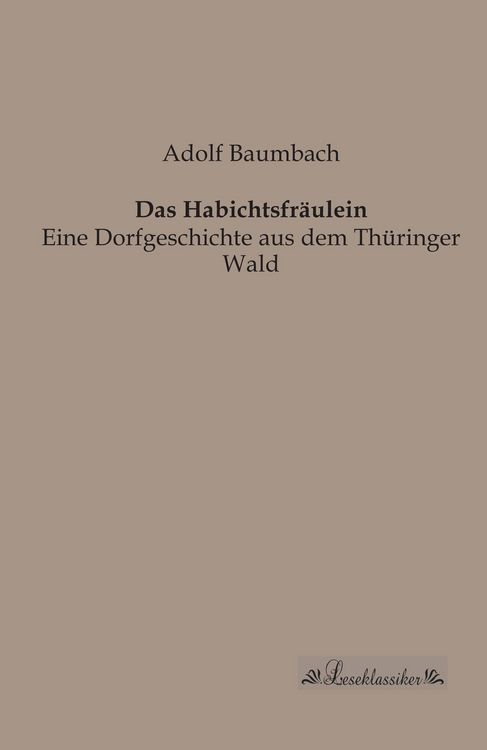 Produktbild: Das Habichtsfr&auml;ulein