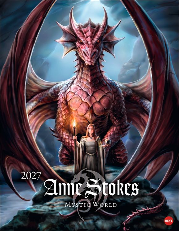 Produktbild: Anne Stokes: Mystic World Posterkalender 2027