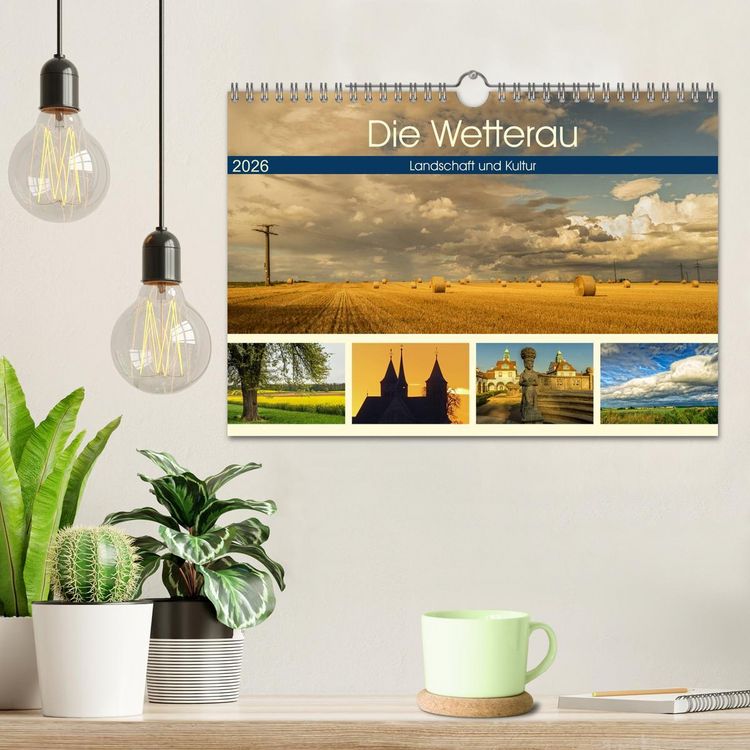 Produktbild: Die Wetterau - Landschaft und Kultur (Wandkalender 2026 DIN A4 quer), CALVENDO Monatskalender