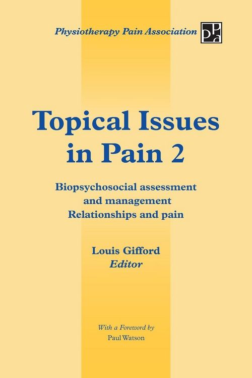 Produktbild: Topical Issues in Pain 2