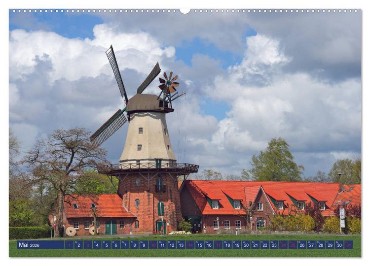 Produktbild: Sch&ouml;nes Ammerland (Wandkalender 2026 DIN A2 quer), CALVENDO Monatskalender
