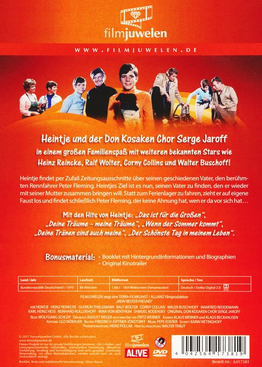 Produktbild: Heintje - Mein bester Freund - filmjuwelen