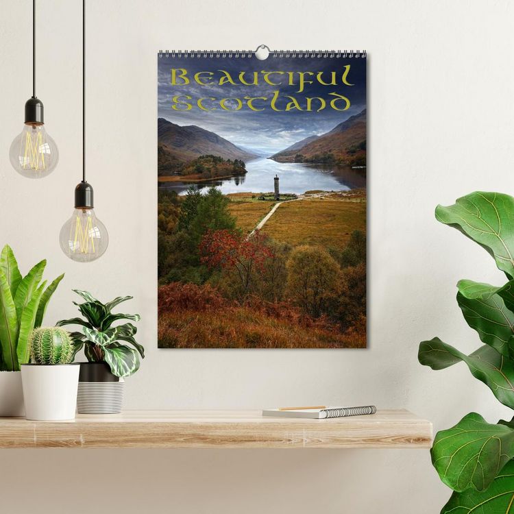 Produktbild: Beautiful Scotland / UK-Version (Wall Calendar 2026 DIN A3 portrait), CALVENDO 12 Month Wall Calendar