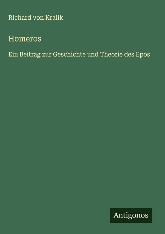 Produktbild: Homeros