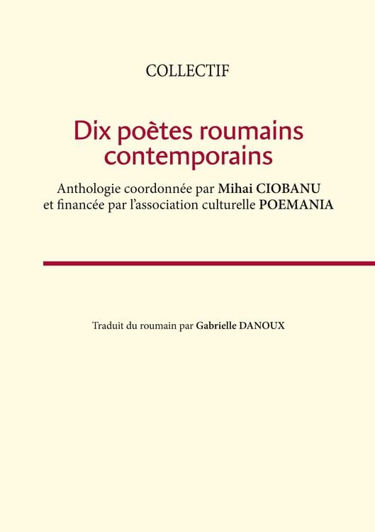 Produktbild: Dix po&egrave;tes roumains contemporains