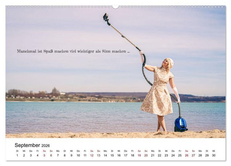 Produktbild: RAUSGEPUTZT UND GLATTGESPIEGELT (Wandkalender 2026 DIN A2 quer), CALVENDO Monatskalender