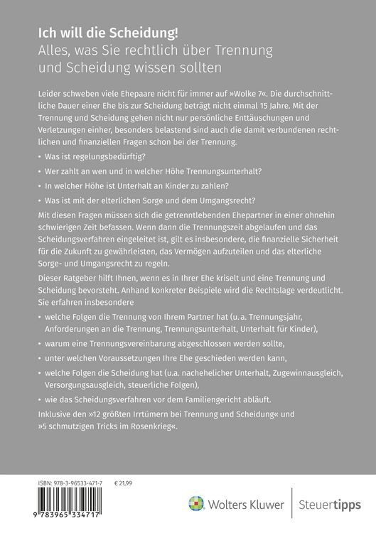 Produktbild: Ich will die Scheidung!