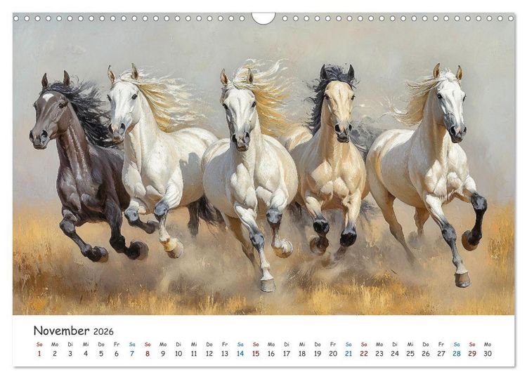 Produktbild: Tiere in der Kunst (Wandkalender 2026 DIN A3 quer), CALVENDO Monatskalender