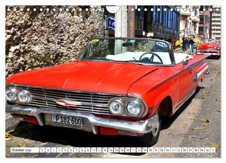Produktbild: 1960 Impala - The most spectacular Chevy (Wall Calendar 2026 DIN A4 landscape), CALVENDO 12 Month Wall Calendar