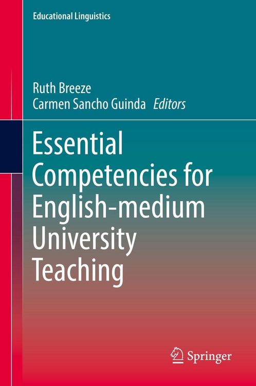 Produktbild: Essential Competencies for English-medium University Teaching