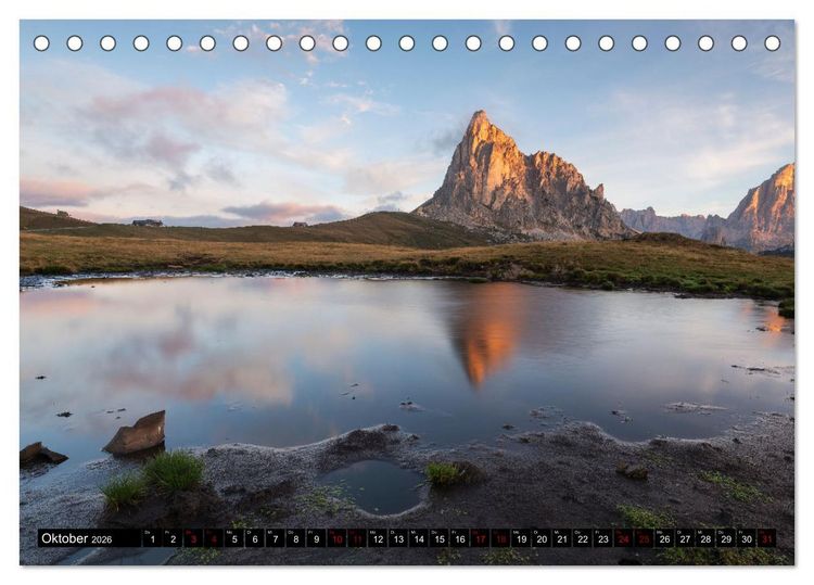 Produktbild: Wunderlandschaften (Tischkalender 2026 DIN A5 quer), CALVENDO Monatskalender