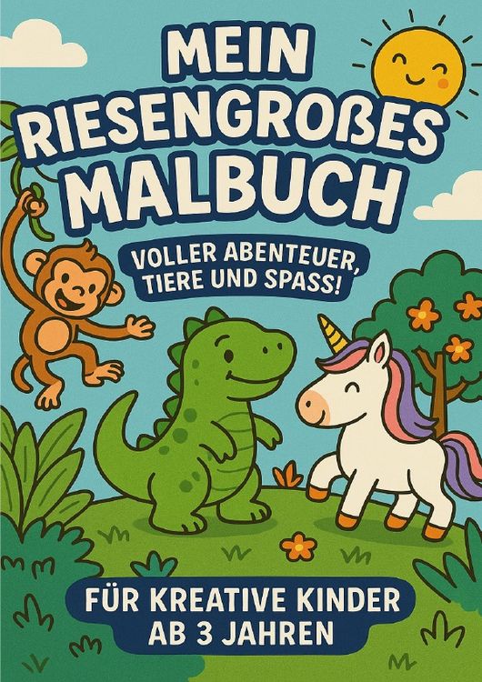 Produktbild: Mein Riesengro&szlig;es Malbuch