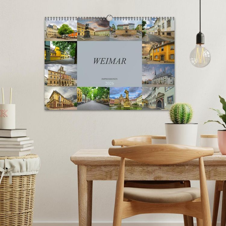 Produktbild: Weimar Impressionen (Wandkalender 2026 DIN A3 quer), CALVENDO Monatskalender