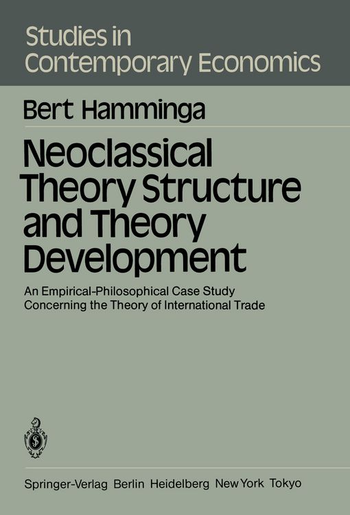 Produktbild: Neoclassical Theory Structure and Theory Development