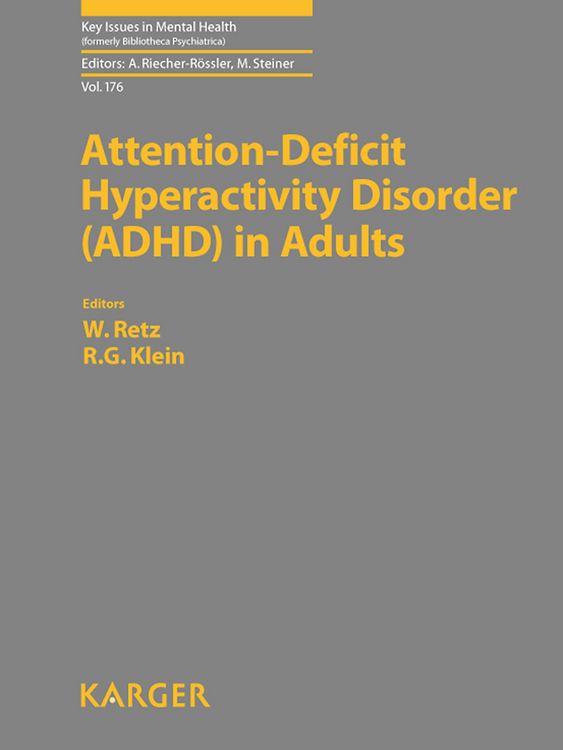 Produktbild: Attention-Deficit Hyperactivity Disorder (ADHD) in Adults