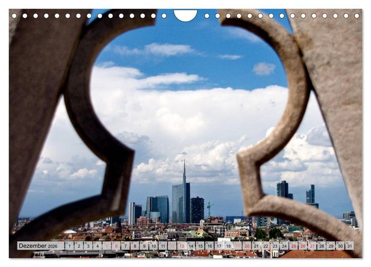 Produktbild: Neue Architektur in Mailand (Wandkalender 2026 DIN A4 quer), CALVENDO Monatskalender