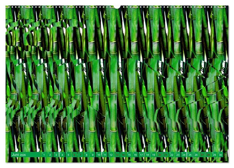 Produktbild: Magische Bilder - fantastische Stereogramme (hochwertiger Premium Wandkalender 2026 DIN A2 quer), Kunstdruck in Hochglanz